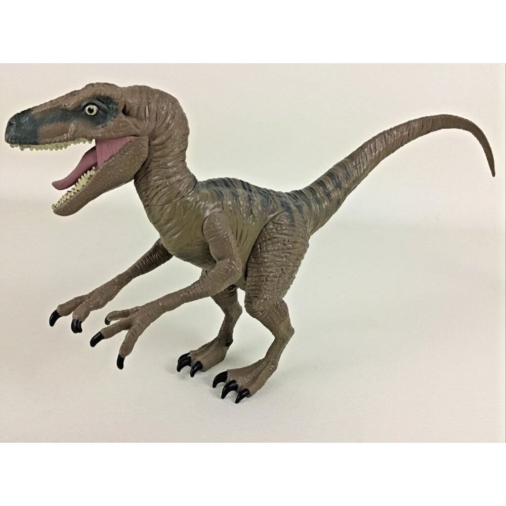 Jurassic World Park Velociraptor Delta Dinosaur 11"x7" Figure 2015 Hasbro Dino